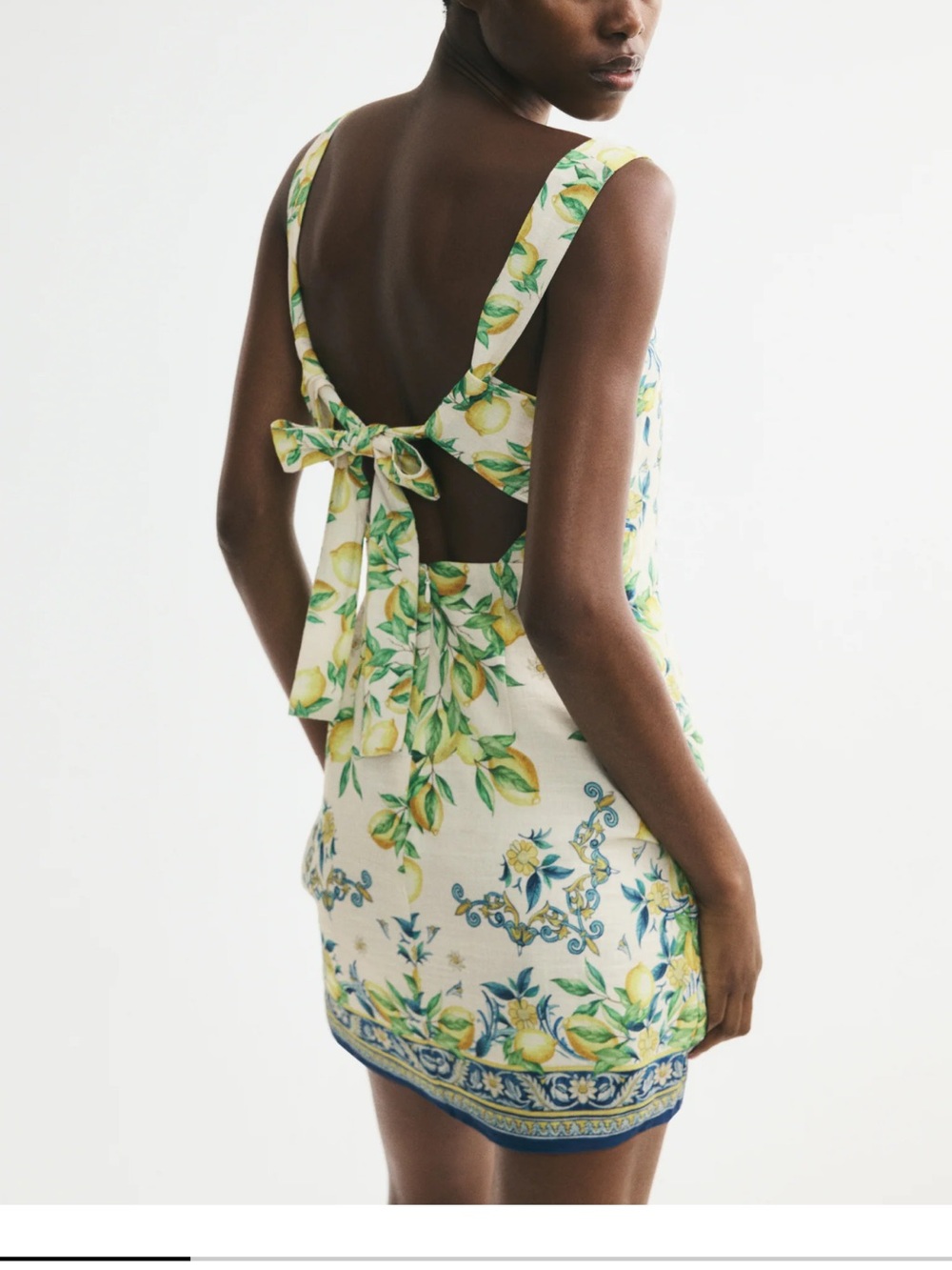 SLEEVELESS OPEN-BACK DRESS - Picture 2 of 3